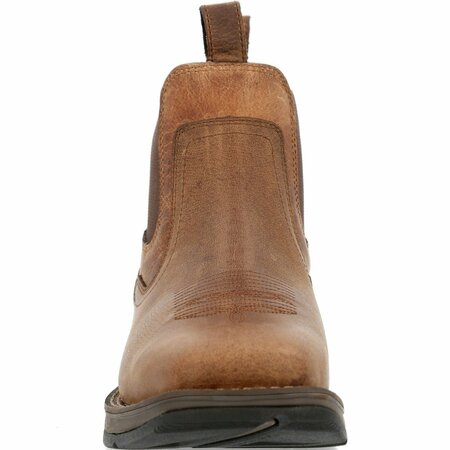 Durango Red Dirt Rebel by Square-Toe Western Boot, OLD TOWN BROWN/TAN, M, Size 9.5 DDB0460